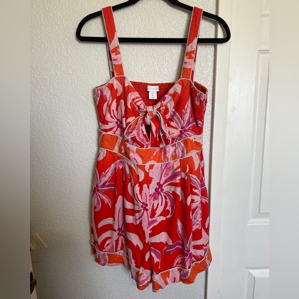 House of Harlow Vibrant Floral Romper